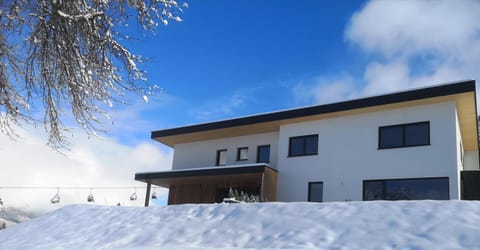 Property building, Day, Winter