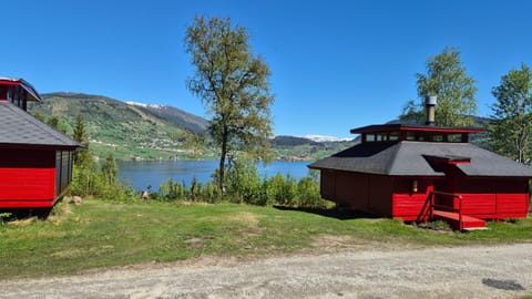 Property building, Day, Lake view