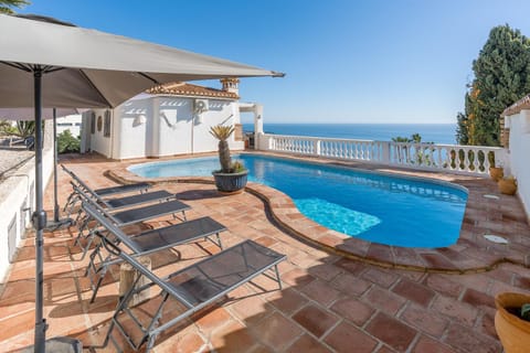 Property building, Living room, Swimming pool