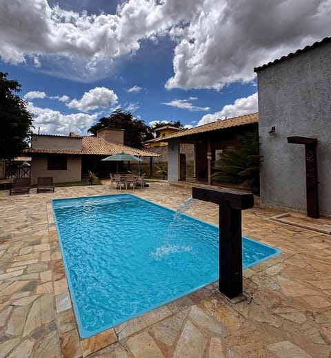 Patio, Pool view, Swimming pool, sunbed