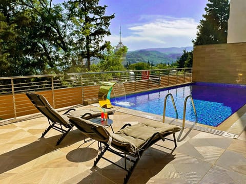 Pool view, Swimming pool