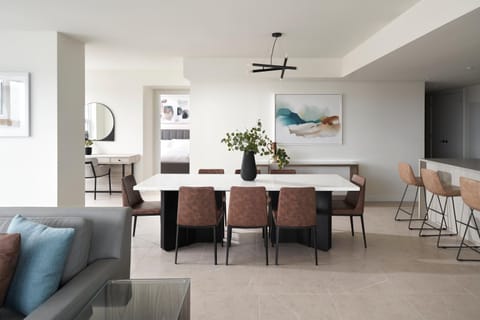 Living room, Seating area, Dining area