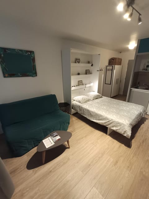 Studio bord de mer en résidence MERVILLE FRANCEVILLE PLAGE Apartment in Normandy