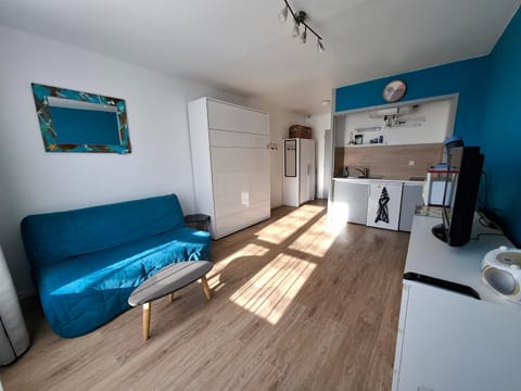 Studio bord de mer en résidence MERVILLE FRANCEVILLE PLAGE Apartment in Normandy