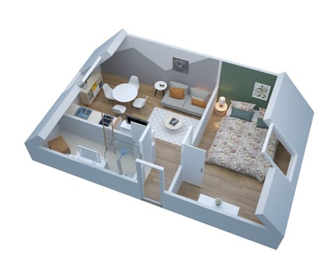 L'appart K-shmire- Cosy et spacieux, 4 pers Apartment in Le Mans