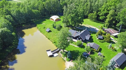 Property building, Natural landscape, Bird's eye view