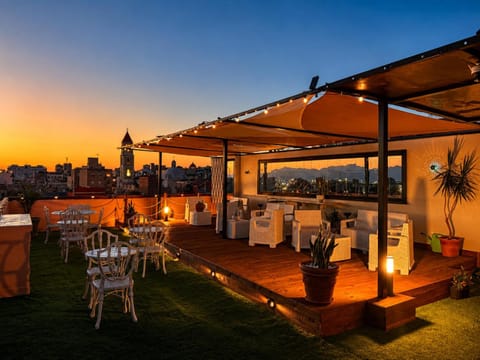 Patio, Balcony/Terrace, Sunset