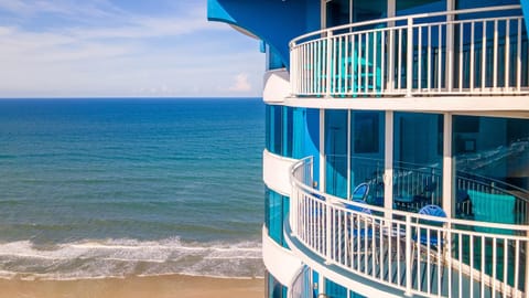 Day, Natural landscape, View (from property/room), Balcony/Terrace, Beach, Sea view