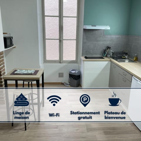 Logement Cosy avec stationnement gratuit Apartment in Troyes