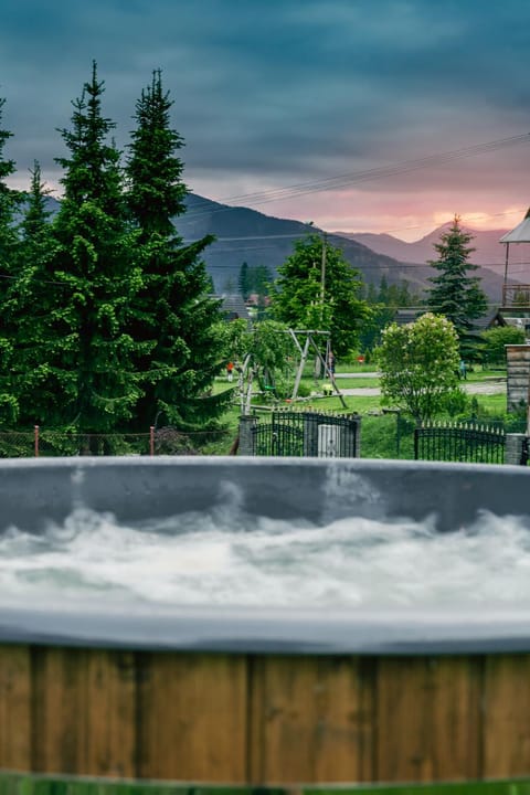 Property building, Natural landscape, Mountain view, Swimming pool
