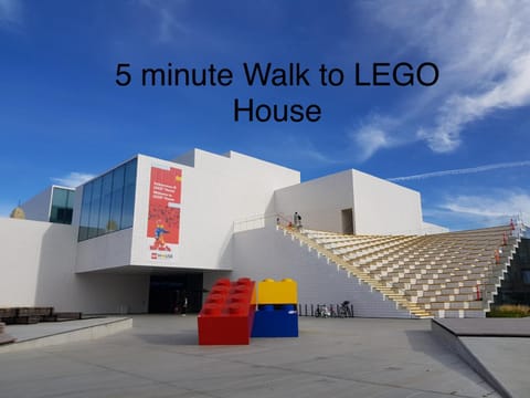 300meter walk to LEGO house - 70m2 apartment with garden Apartment in Billund