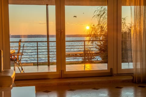 Lake view, Sunset