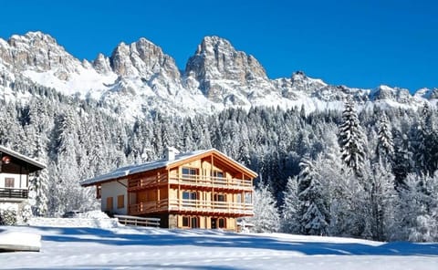 Property building, Natural landscape, Winter, Mountain view