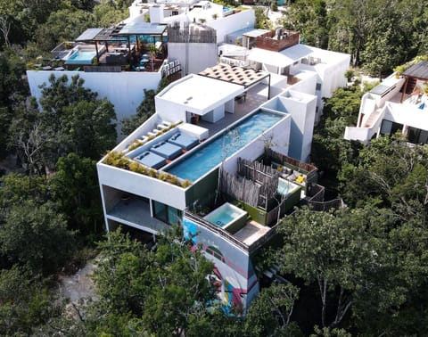 Facade/entrance, Off site, Swimming pool