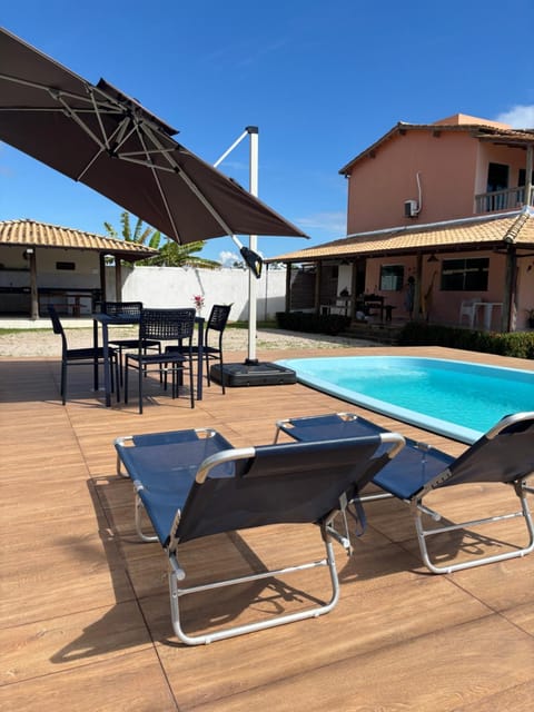 Patio, Pool view