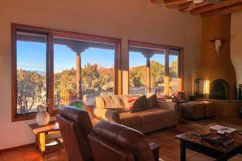 Santa Fe Sanctuary with Views at Every Turn House in New Mexico