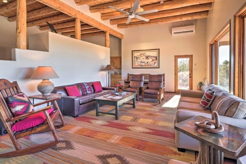 Santa Fe Sanctuary with Views at Every Turn House in New Mexico