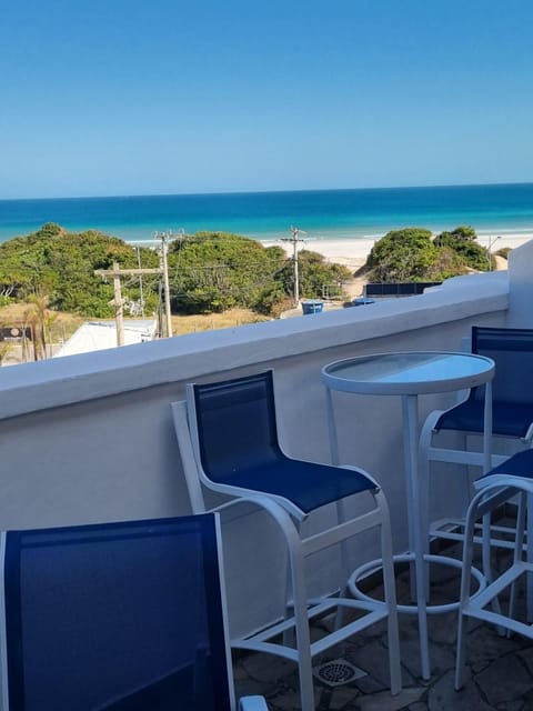 Day, Natural landscape, View (from property/room), Balcony/Terrace, Dining area, Sea view