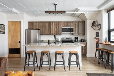 Red Drive at the Elegant Grand Traverse Commons House in Traverse City