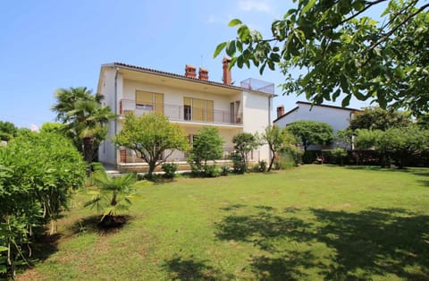 Property building, Summer, Garden