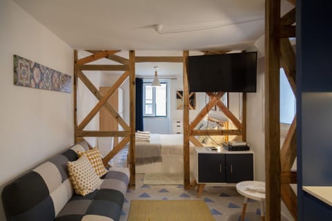 Living room, Bedroom