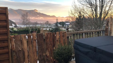 Nearby landmark, Day, Natural landscape, Mountain view, Sunset