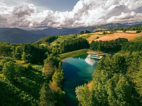 Lake view, Landmark view, Mountain view