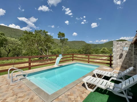 Spring, Day, Mountain view, Swimming pool, sunbed