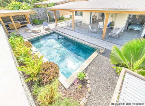 Patio, Natural landscape, Garden view, Pool view, Swimming pool, Swimming pool, sunbed