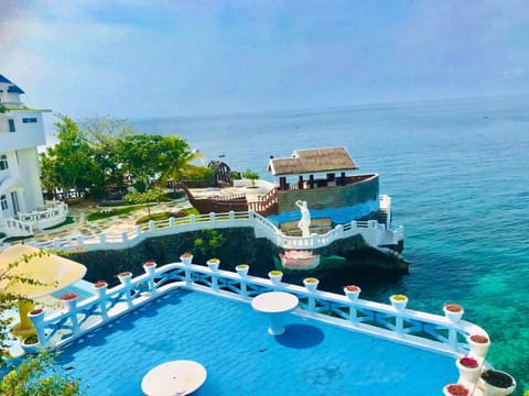 Bird's eye view, Lounge or bar, Pool view