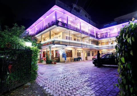 Property building, Night, Location, Parking