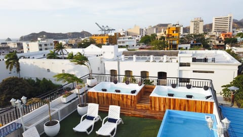 Balcony/Terrace, Balcony/Terrace, Lounge or bar, City view, Sea view