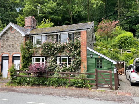 200 year old Gardener's cottage, Mid Wales House in Wales