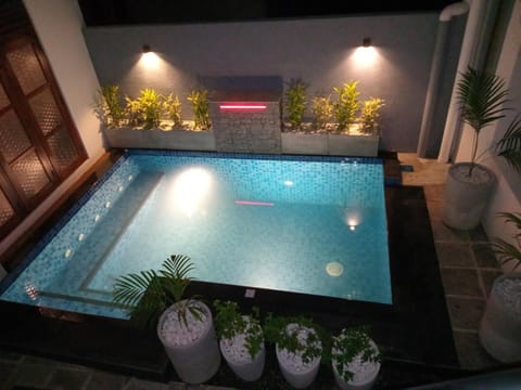Night, Hot Tub, Pool view, Swimming pool, Swimming pool