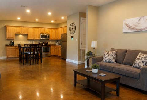 Kitchen or kitchenette, Living room, Photo of the whole room, Dining area