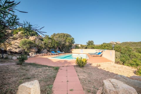 Property building, Living room, Swimming pool