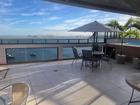 Natural landscape, Balcony/Terrace, Sea view, Swimming pool, sunbed