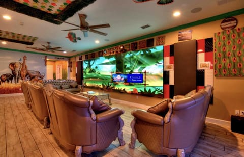 NEW! 14BR Disney-Area Resort with Bowling & Theater House in Kissimmee