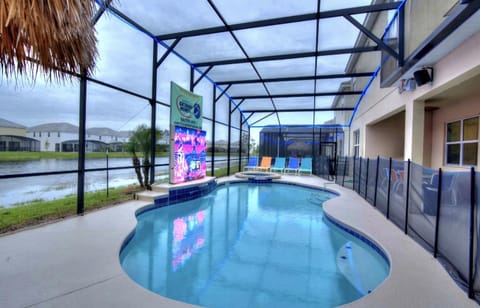 NEW! 14BR Disney-Area Resort with Bowling & Theater House in Kissimmee