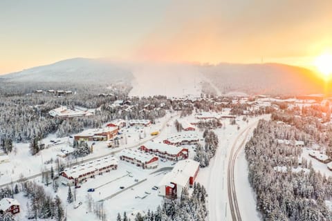 Natural landscape, Bird's eye view, Winter