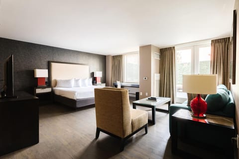 Seating area, Bedroom