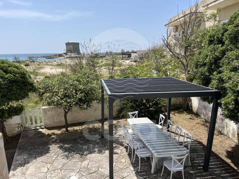Patio, Natural landscape, View (from property/room), Dining area, Sea view