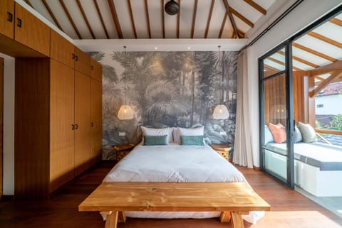 Bed, Photo of the whole room, Bedroom, wardrobe