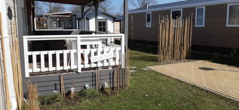 Zee&Zout, chalet 6 pers. bij Renesse en strand! Chalet in Noordwelle