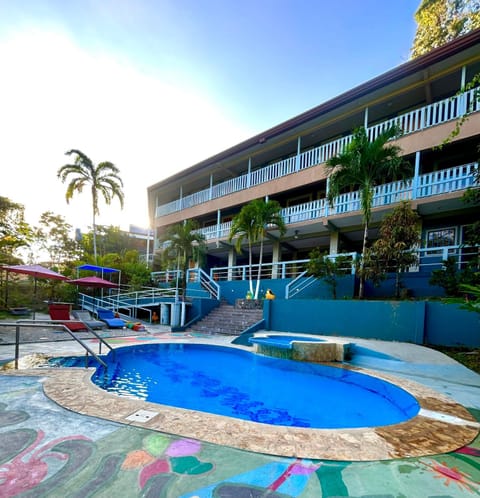 Property building, Day, Pool view
