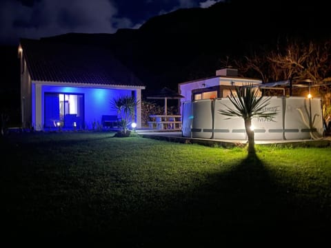 Night, Natural landscape, Garden