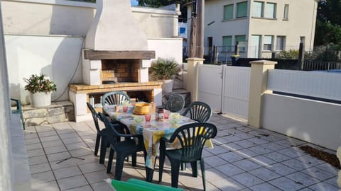 Property building, Patio, Day, BBQ facilities, View (from property/room), Dining area