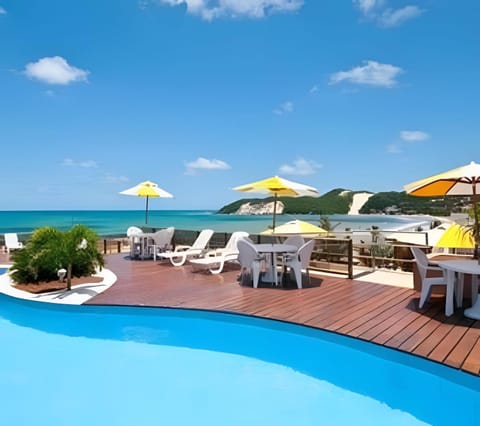 Day, Beach, Pool view, Sea view, Swimming pool, sunbed