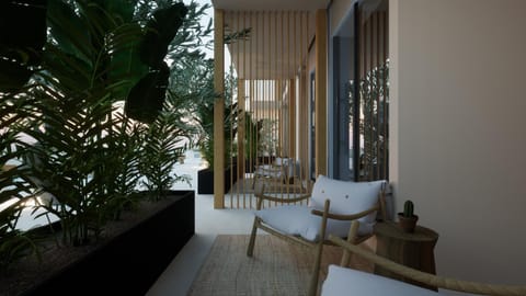 Patio, Day, Balcony/Terrace