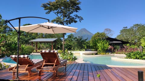 Day, Garden view, Pool view, Swimming pool, sunbed